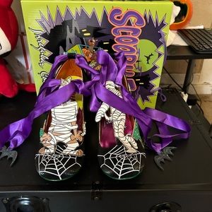 Irregular Choice Scooby Doo RUH ROH heels